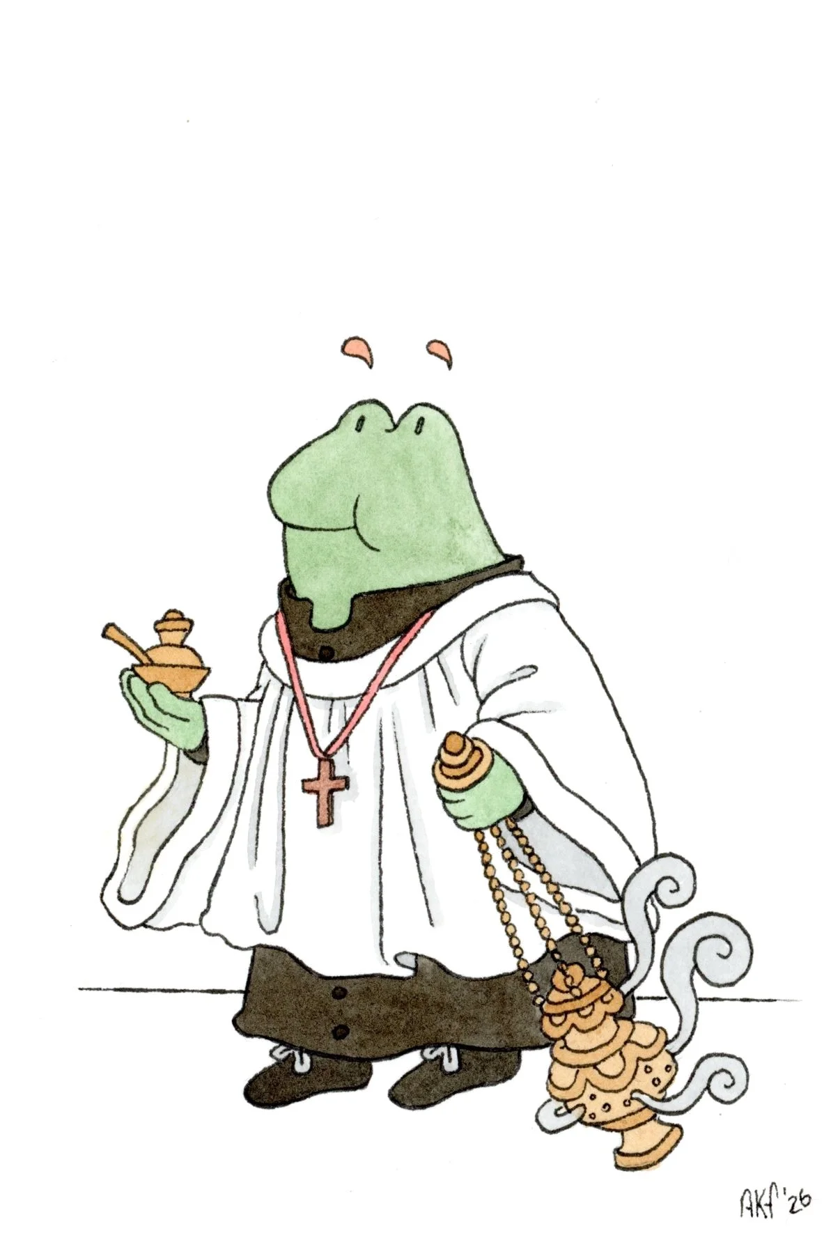 Frog Thurifer