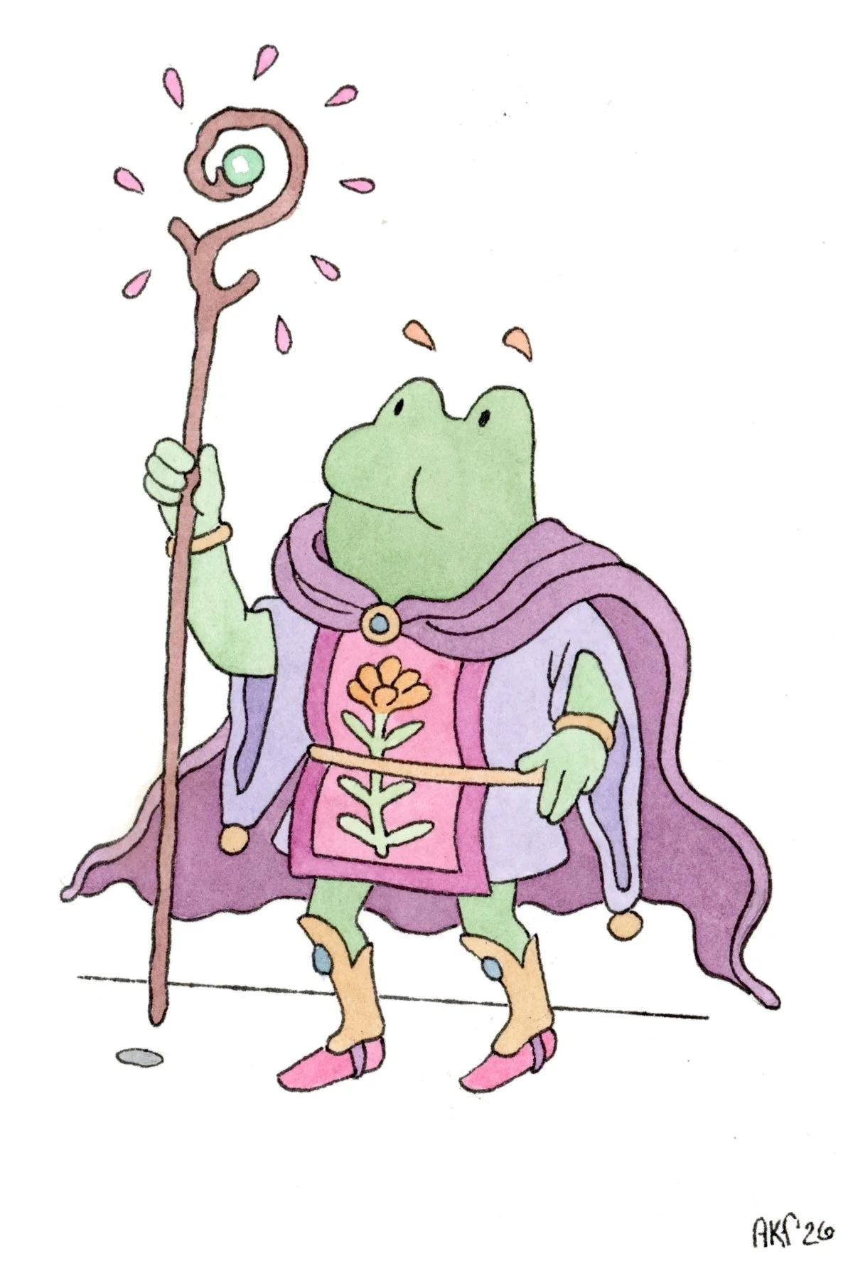 Frog Sorcerer