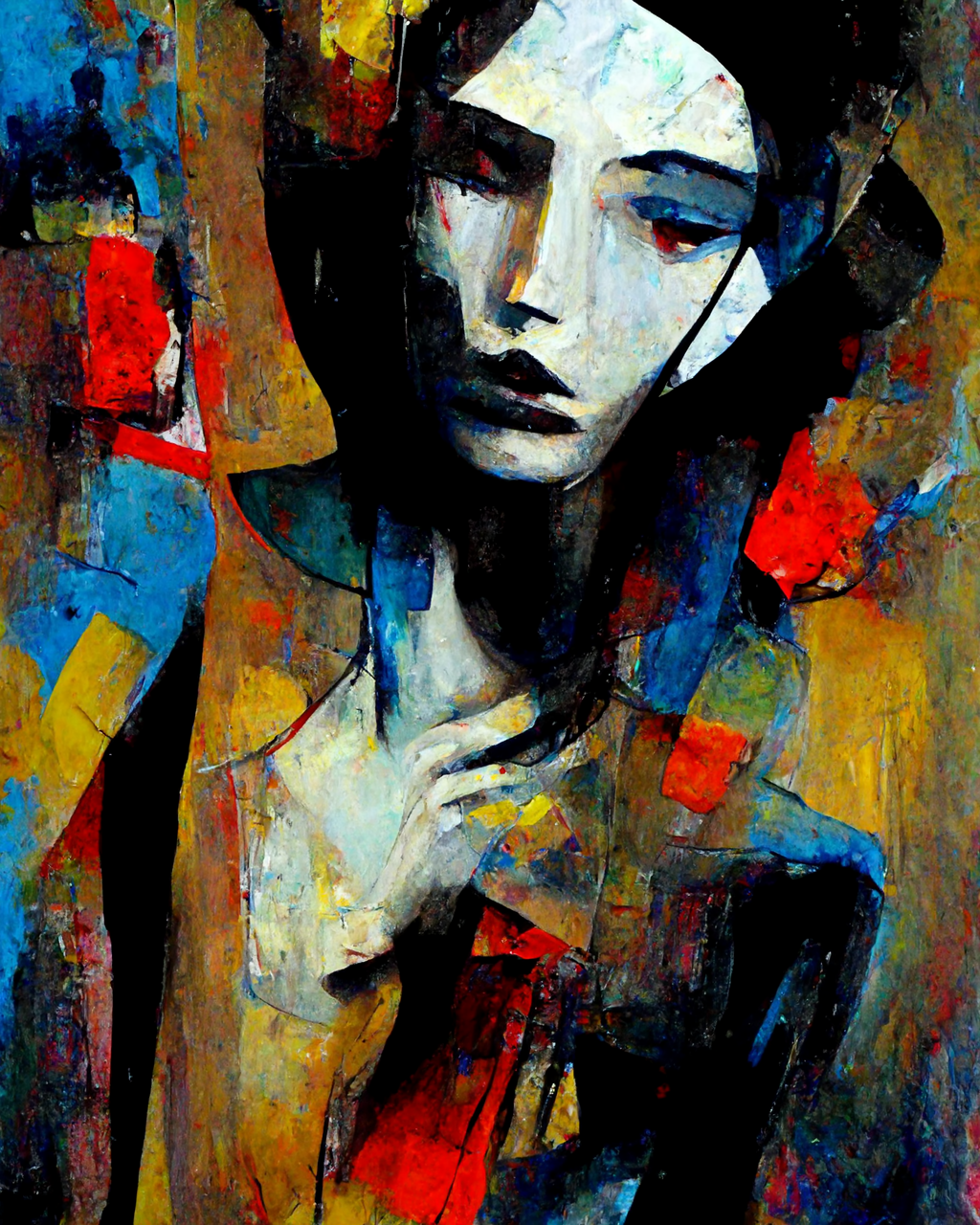 WATERPROOF MASCARA, cm 42.6x60 (16x20) archival Giclee print Signed and numbered edition of 25 Contact Graceful Madness for pricing