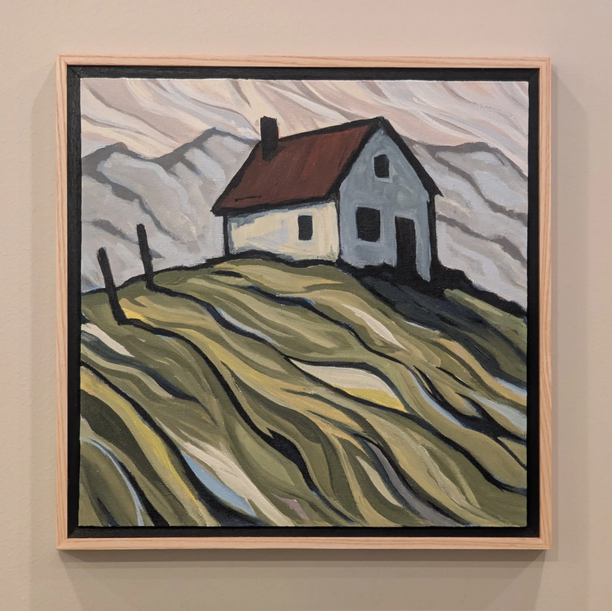 THE CABIN - 10x10"