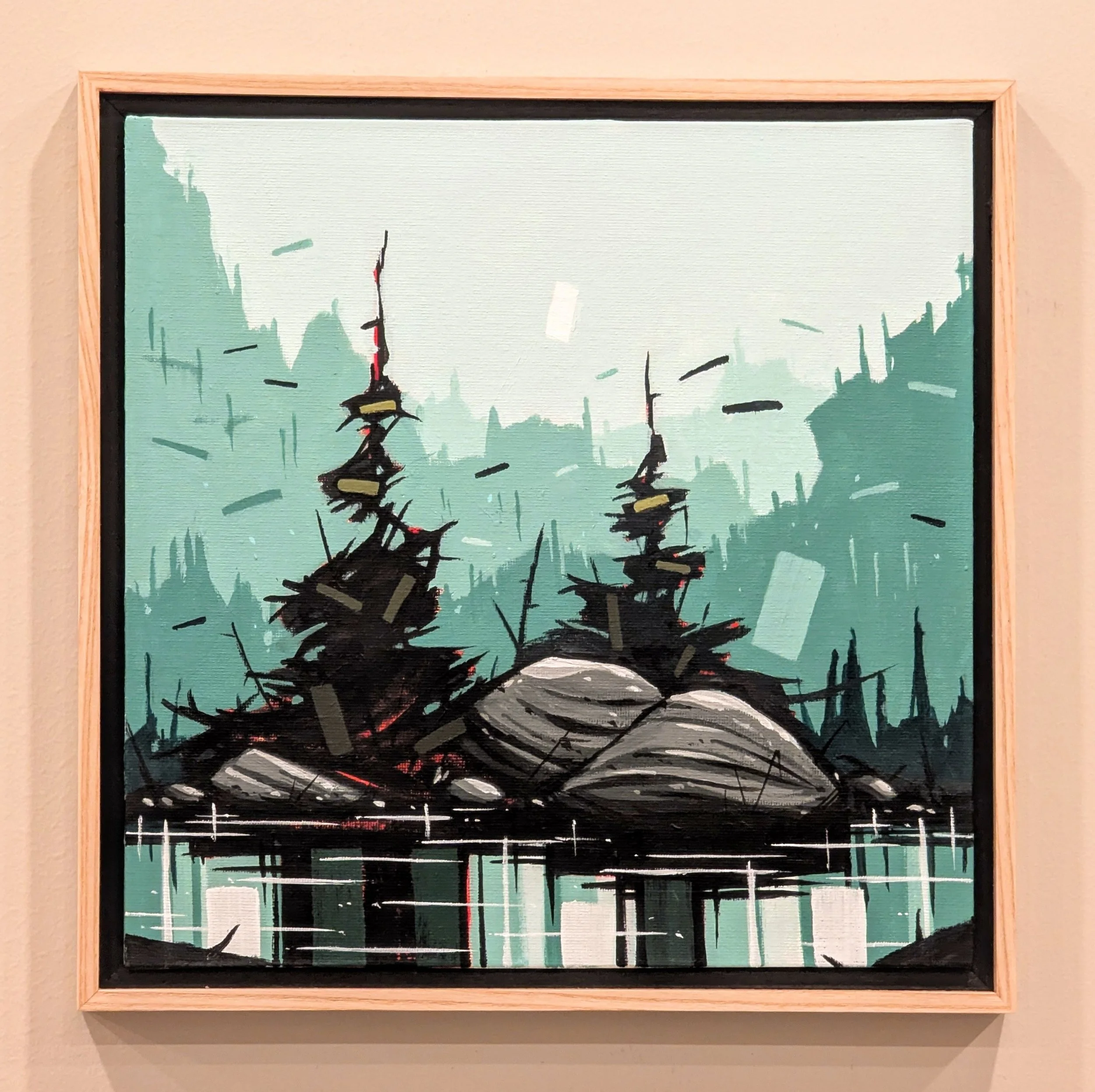 EMERALD VIEW - 10x10"