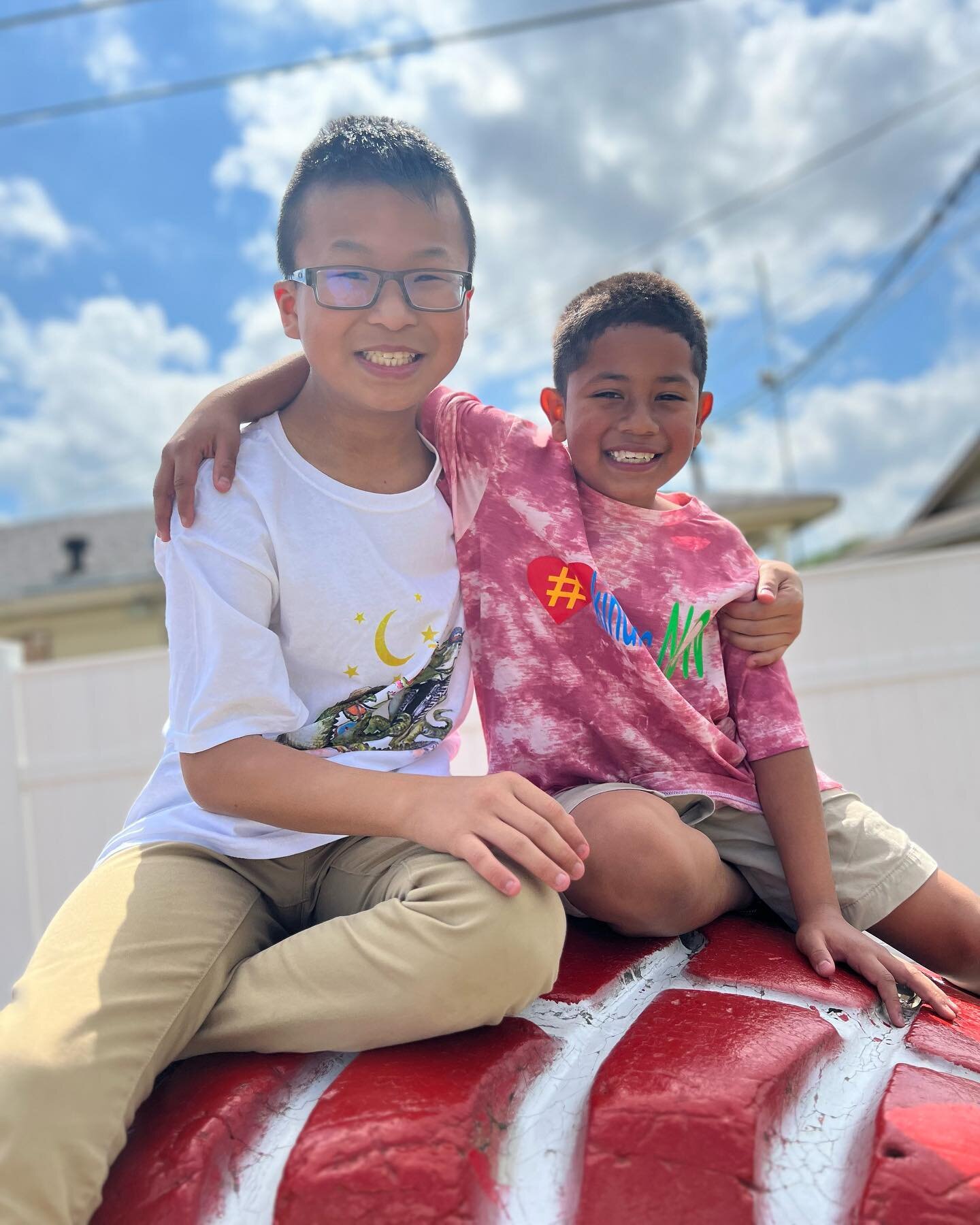 Check out these boys wearing ⭐️#QTS designs!⭐️

Call us today so we can design for YOU! &bull; We love making tees for all ages and sizes!

#printingpress #teeshirts #qts