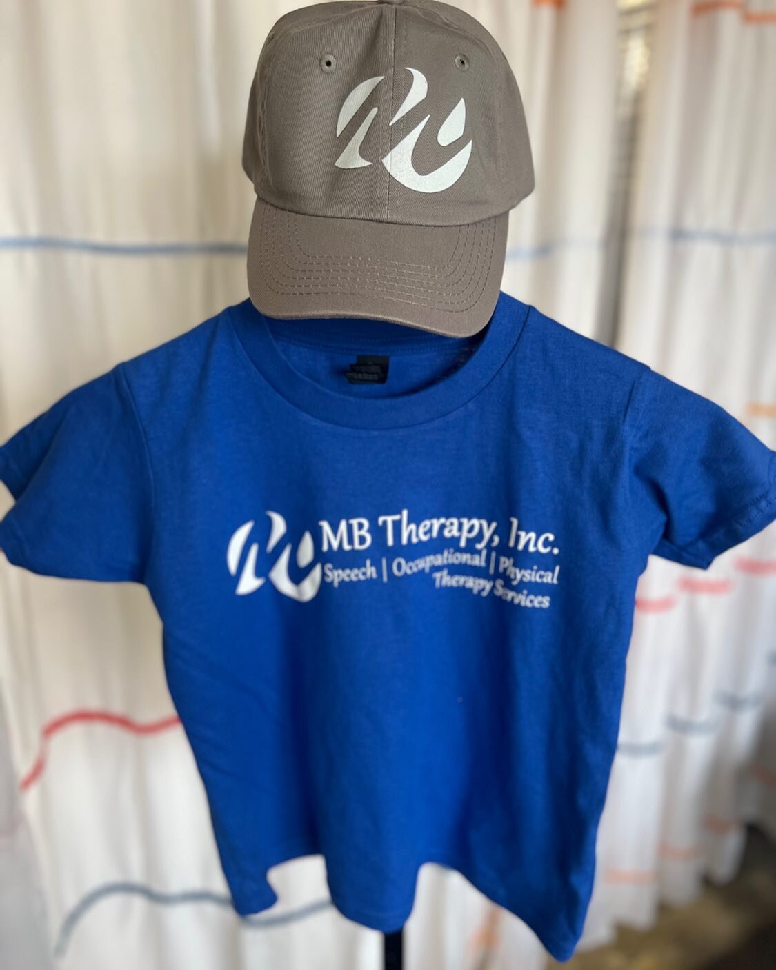 Hey batter, batter! 🧢⚾️

Check out the adorable baseball shirts and hats our team have been working on! We can&rsquo;t wait for them to rep @mbtherapyinc AND a @questechspectrum design! 🙌🏼💙✨