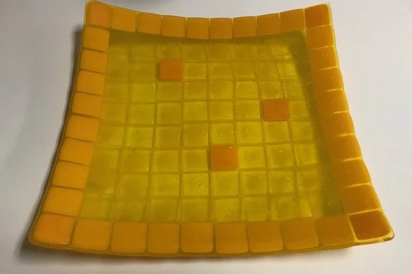 Fused Glass - Frit Migration