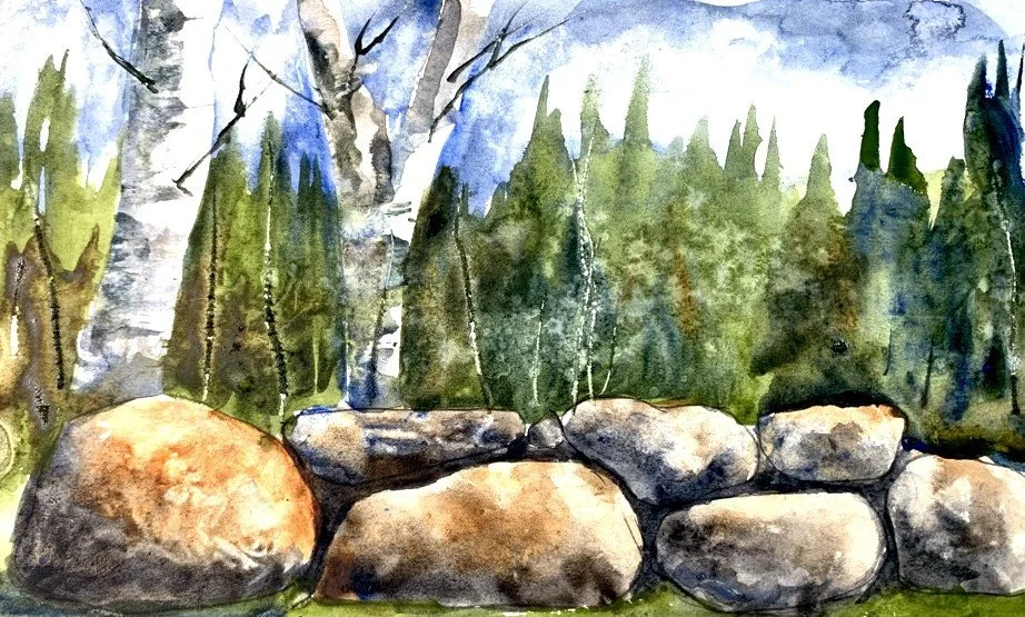 Watercolor Tiny Painting