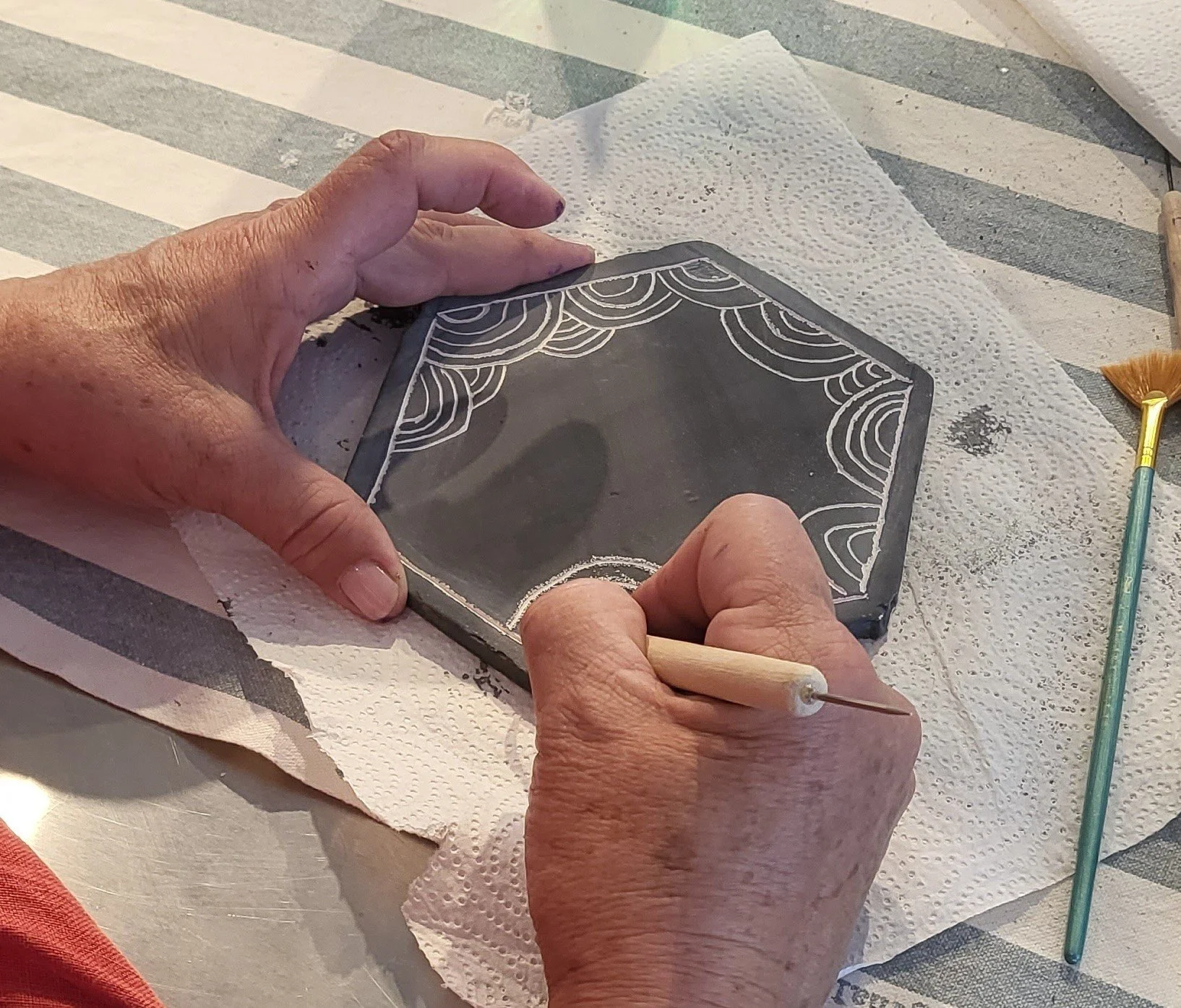 Intergenerational Sgraffito