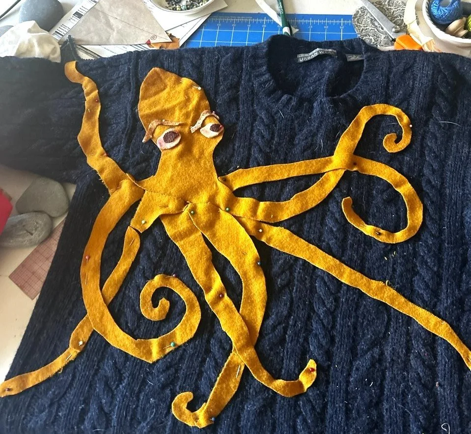 The Art of Sweater Applique