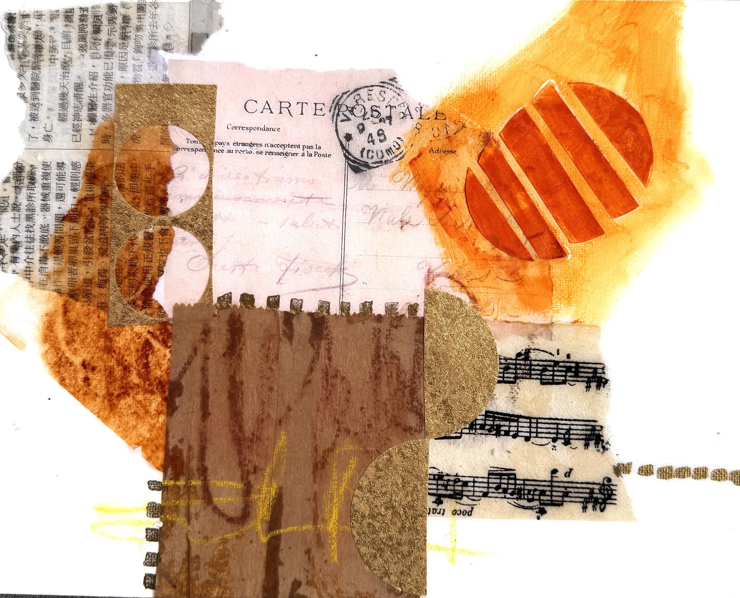 Collage, Paint, Paper and You - Session 1 of 2