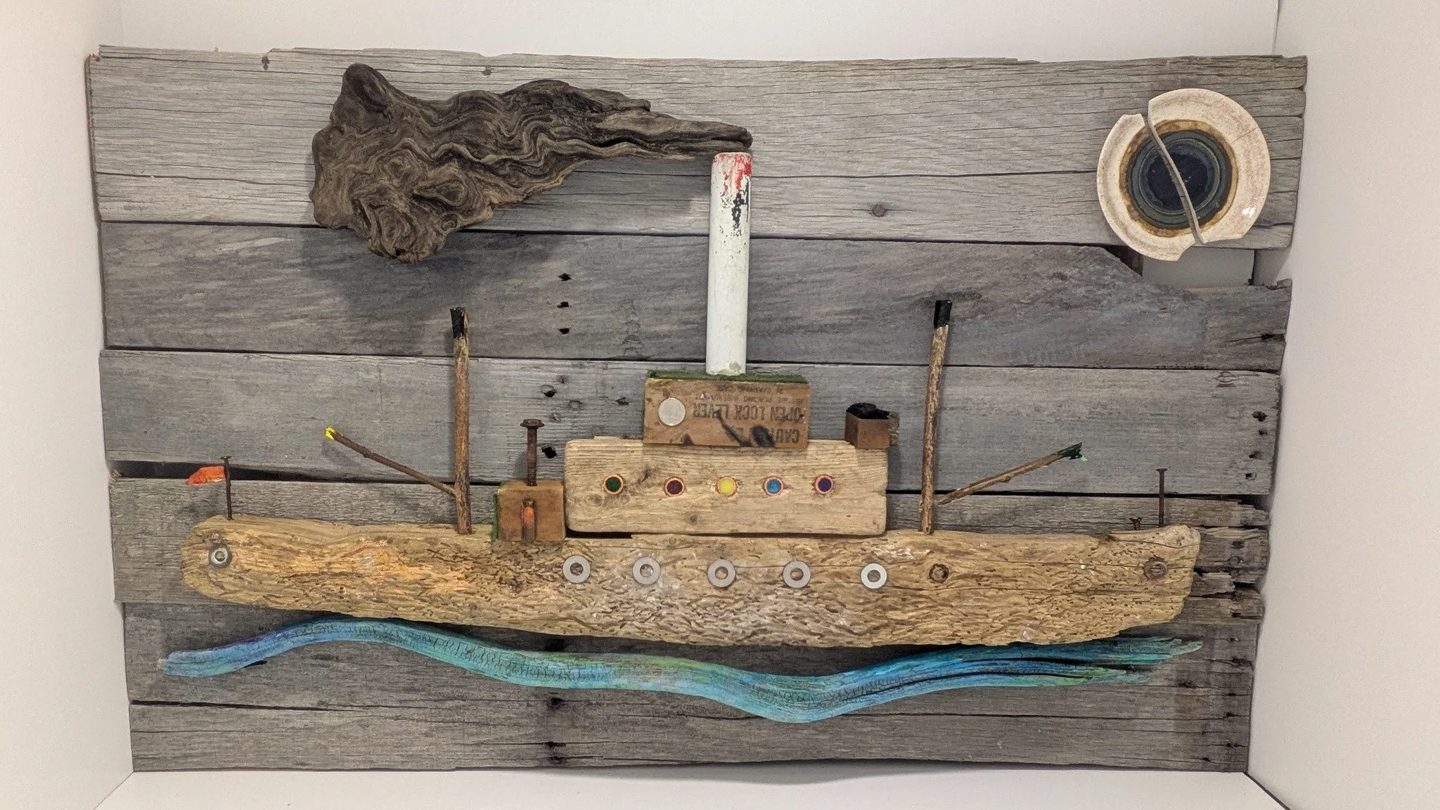 Art Exhibit: Tom Hitchins - Driftwood and Found Objects - Opening Reception