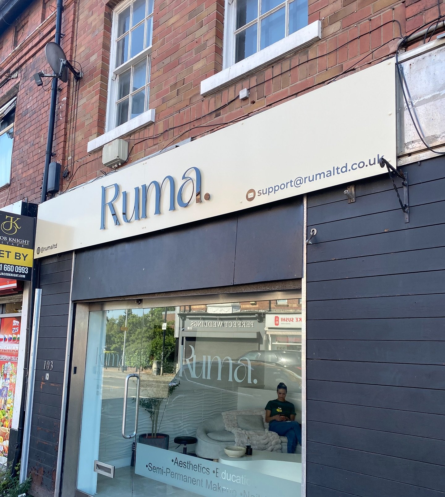 We had the absolute pleasure of doing these for @rumaltd yesterday. Huge congratulations and the place inside looked so good that we had to make sure we brought the look to the front and wow, how amazing it has turned out. We impressed ourselves by t
