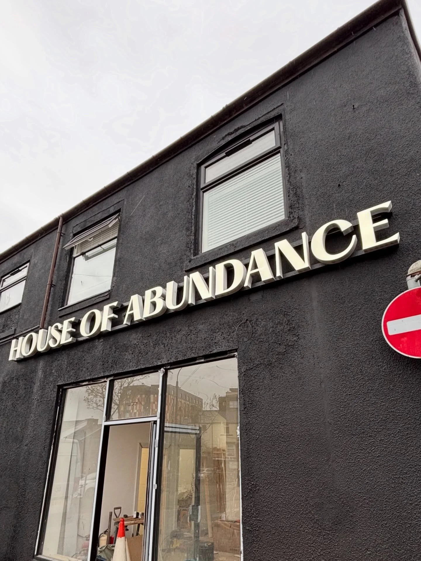 We&rsquo;d like to give a huge congratulations to the team @houseofabundance__ on the new amazing premises. We started with the exterior signage and how absolutely amazing does this look? The whole building has been switched around. There&rsquo;s mor