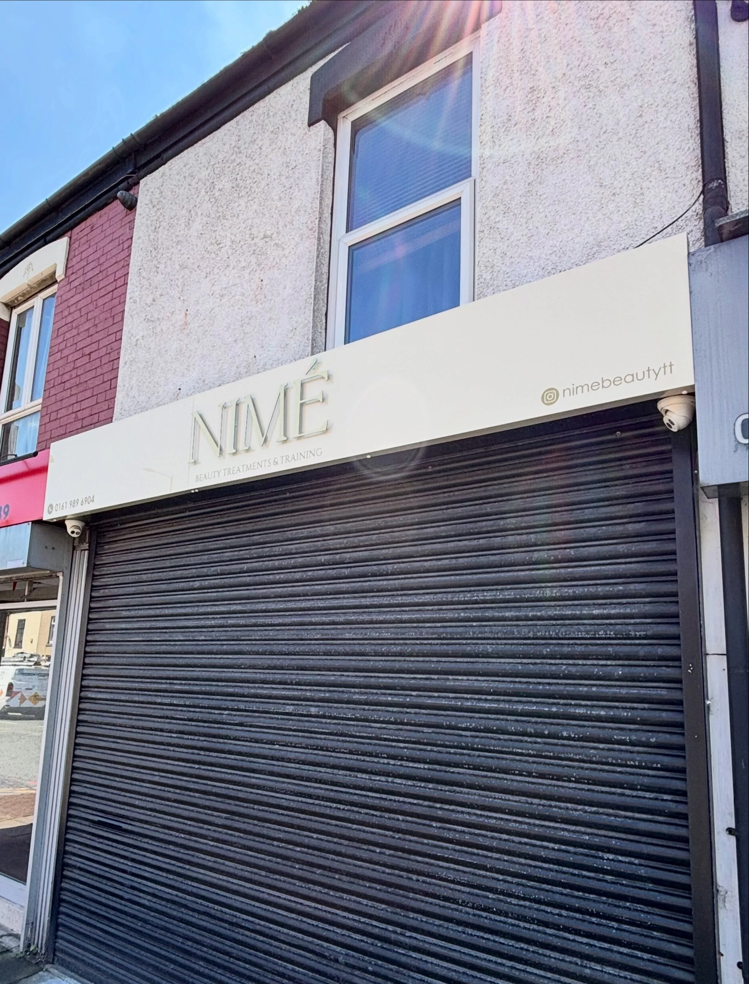 Huge congratulations to @nimebeautytt on the new premises. How amazing does the sign look? We&rsquo;ve also had a little sneak peak inside and the place is going to look amazing. Huge thank you from us for allowing us to be a part of it. 😊

#manches