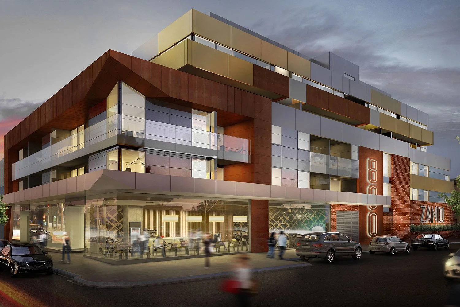 'ZANO' Apartments, Sydney Rd Coburg.