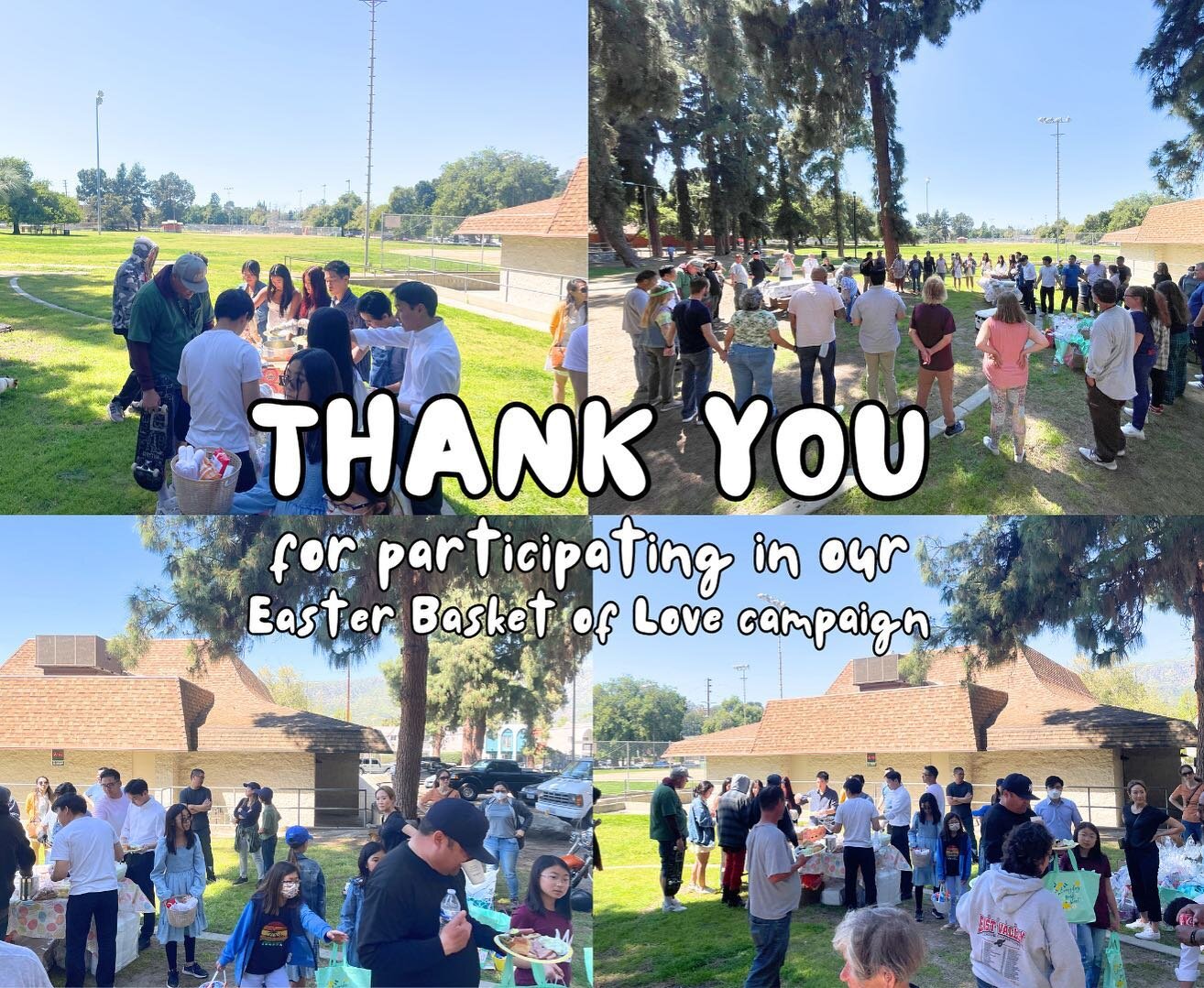Our church collectively prepared over 50 baskets!

From children passing out the baskets to the community, high schoolers helping serve food, and one of our community groups preparing food - it was a blessing to see our ancc family come together to s
