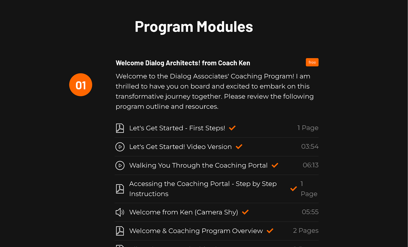 With easy-to-access, logical modules and chapters with a variety of interactive audio, and visual supports, articles, and reflective exercises.