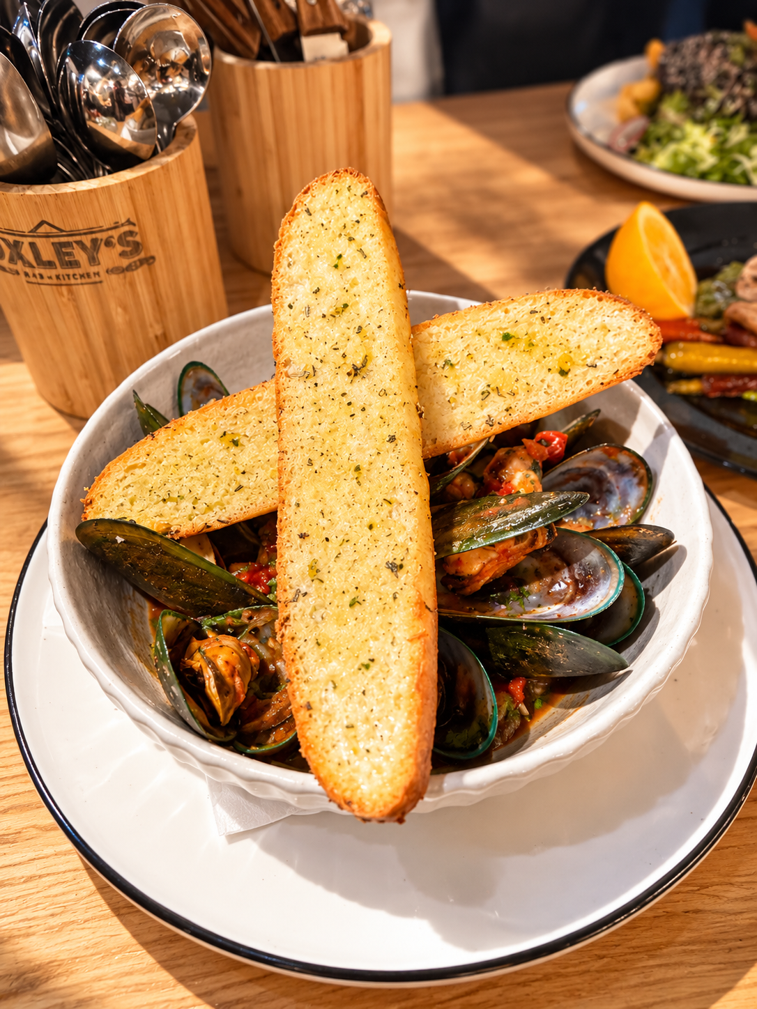 Oxley's food photography