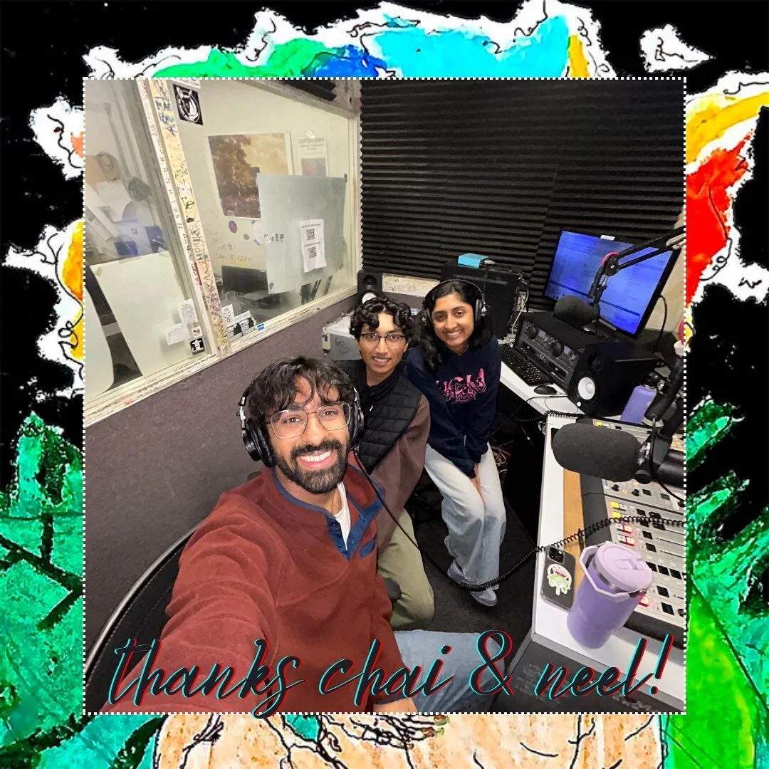 last weeks episode was such a blast with dj chode @chaitanyabashyam and dj pneezy @neel_bonthala !! (please change your dj names 😻😻💯💯💯)

tune in tonight for a special guest &hellip; perhaps another raju &hellip;.. 9pm sharp ;)

p.s. give neel&rs