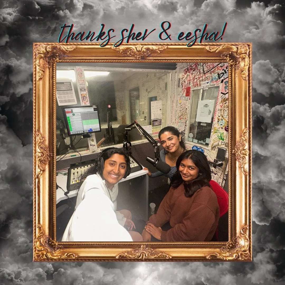 thank you @shevantikumar &amp; @eesha_shankar for last weeks super fun joint episode 🥳🕺🏾 I&rsquo;m glad you guys enjoyed being on the radio as much as I enjoyed having you !!!

we&rsquo;re back tonight with a very special guest :-) 8PM sharp be th