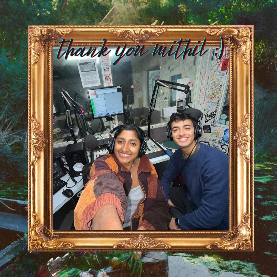 thanks so much to @mithil.c for last weeks super fun episode !!! from dhoom again to mystery lady he delivered bops only and great stories with them 😮&zwj;💨

tonight&rsquo;s episode is gonna be a very chill one and I can&rsquo;t wait &mdash; 8PM, u