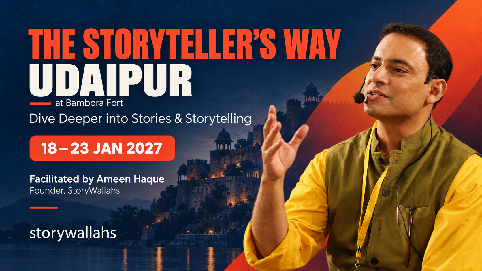 The Storyteller’s Way at Udaipur