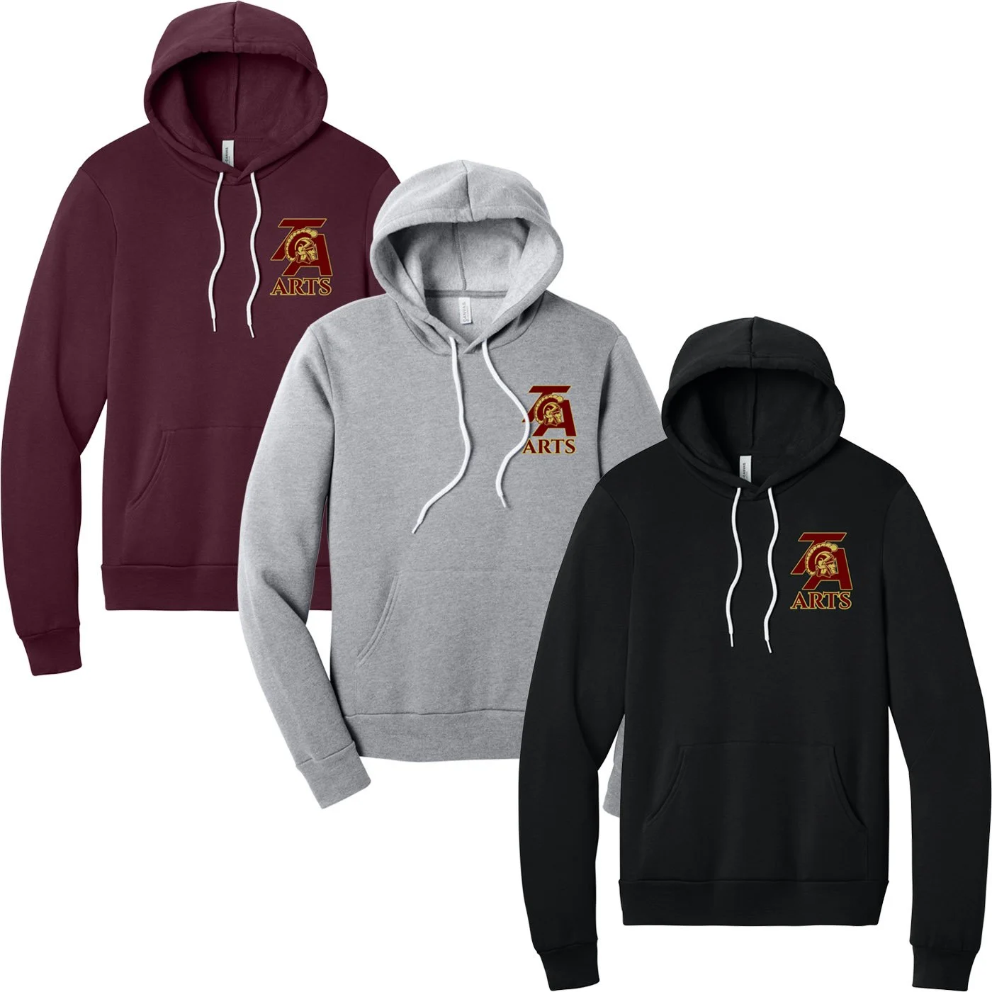 TA Arts Department Hooded Sweatshirt