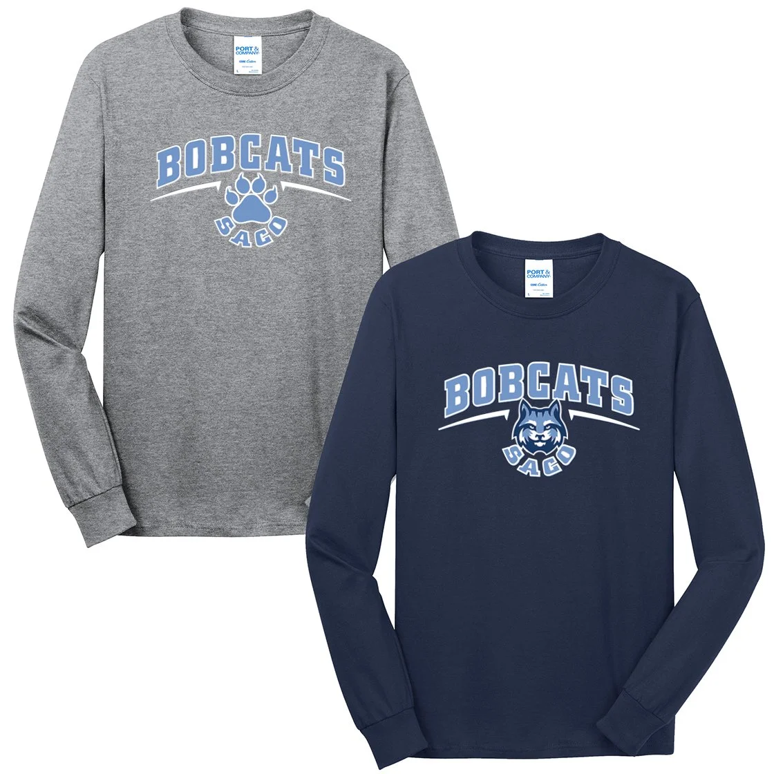SMS Cross Country Logo - Long Sleeve T-Shirt
