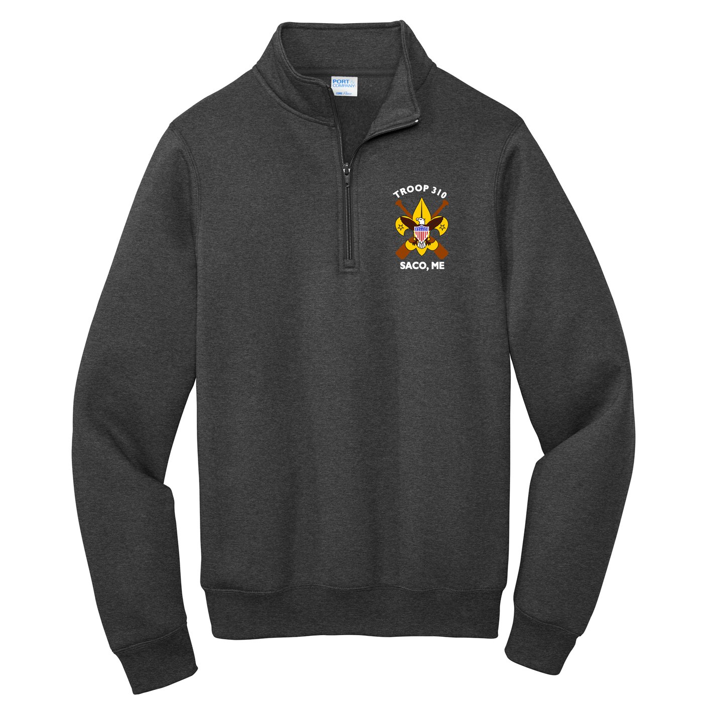Troop 310 Quarter Zip Sweatshirt - Youth, Adult