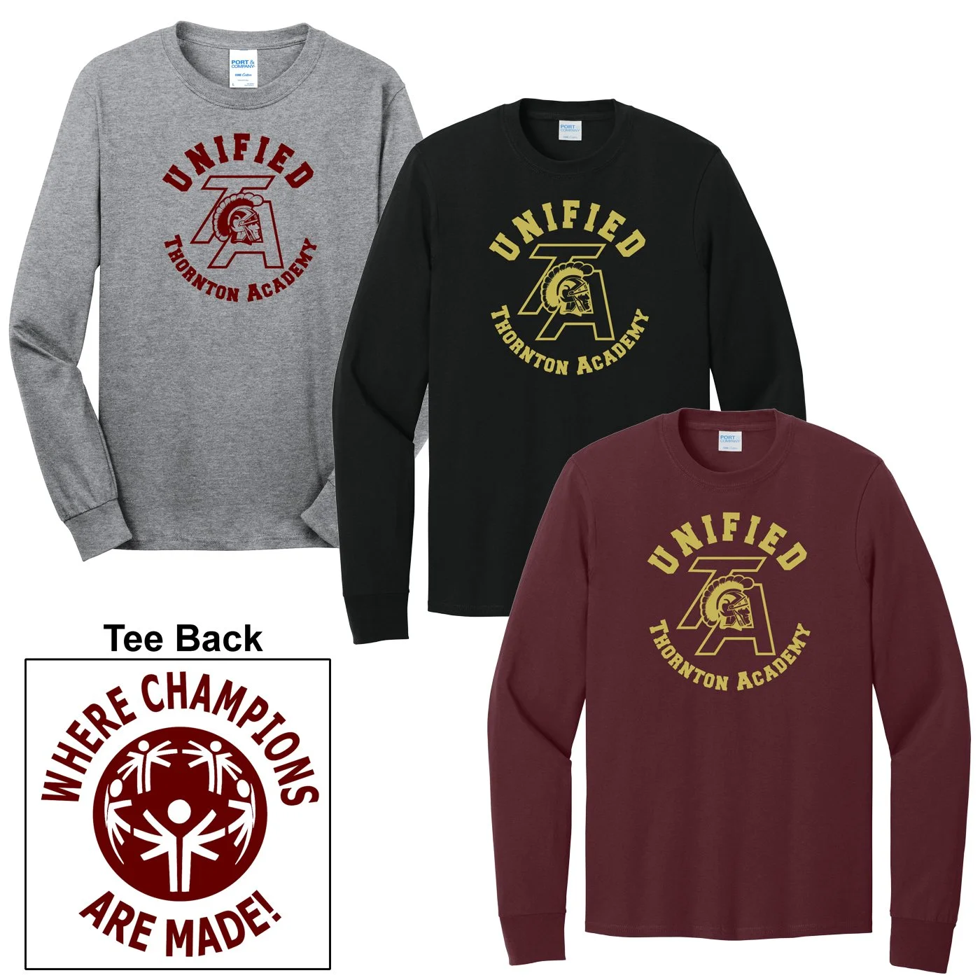 TA Unified Cotton Long Sleeve T-Shirt