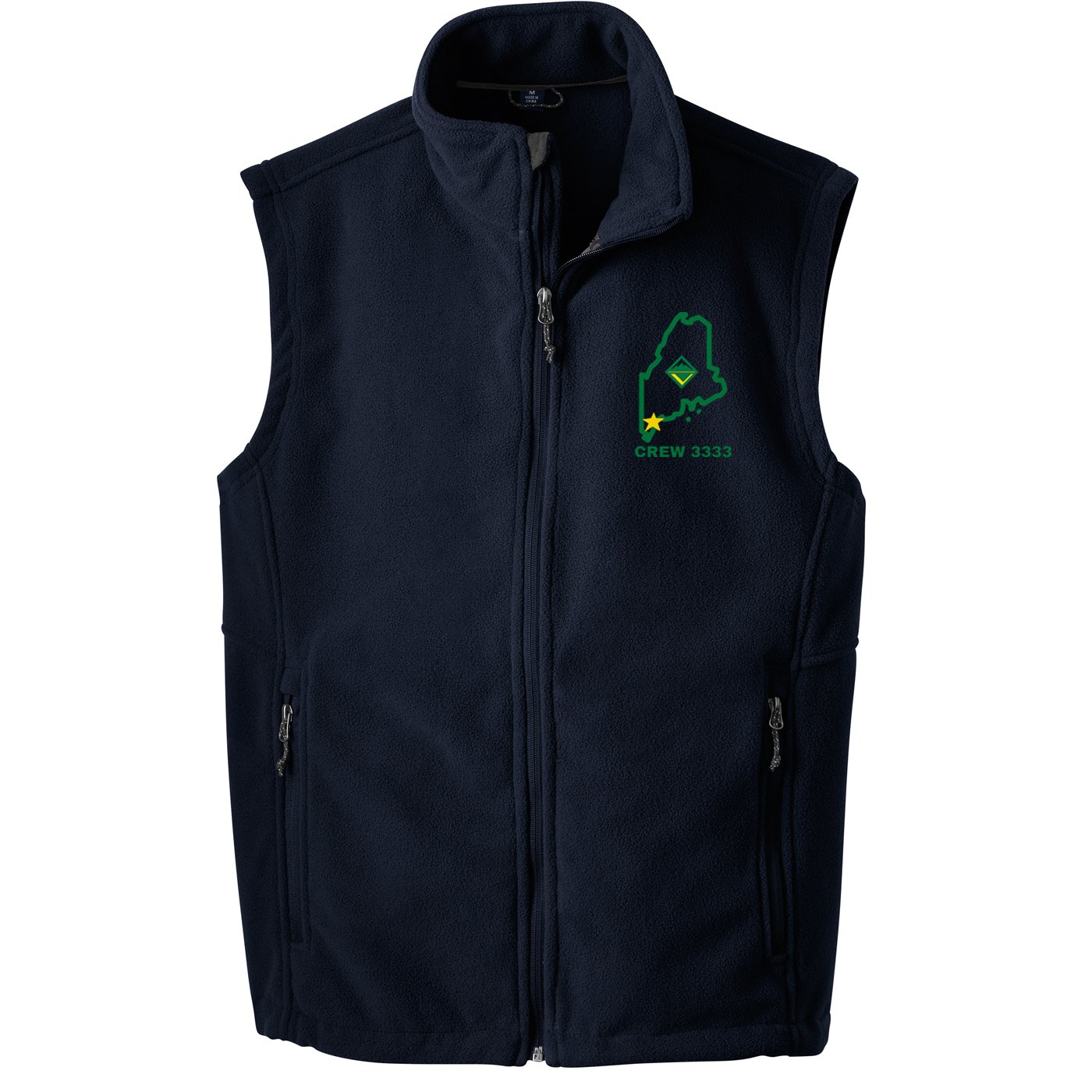 Crew 3333 Fleece Vest - Adult and Ladies