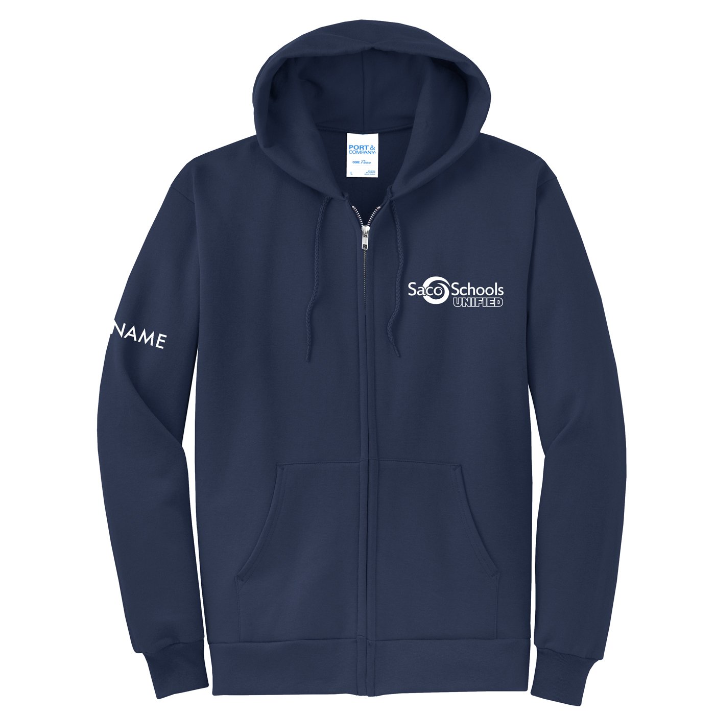 Unified Sports Full Zip Hooded Sweatshirt