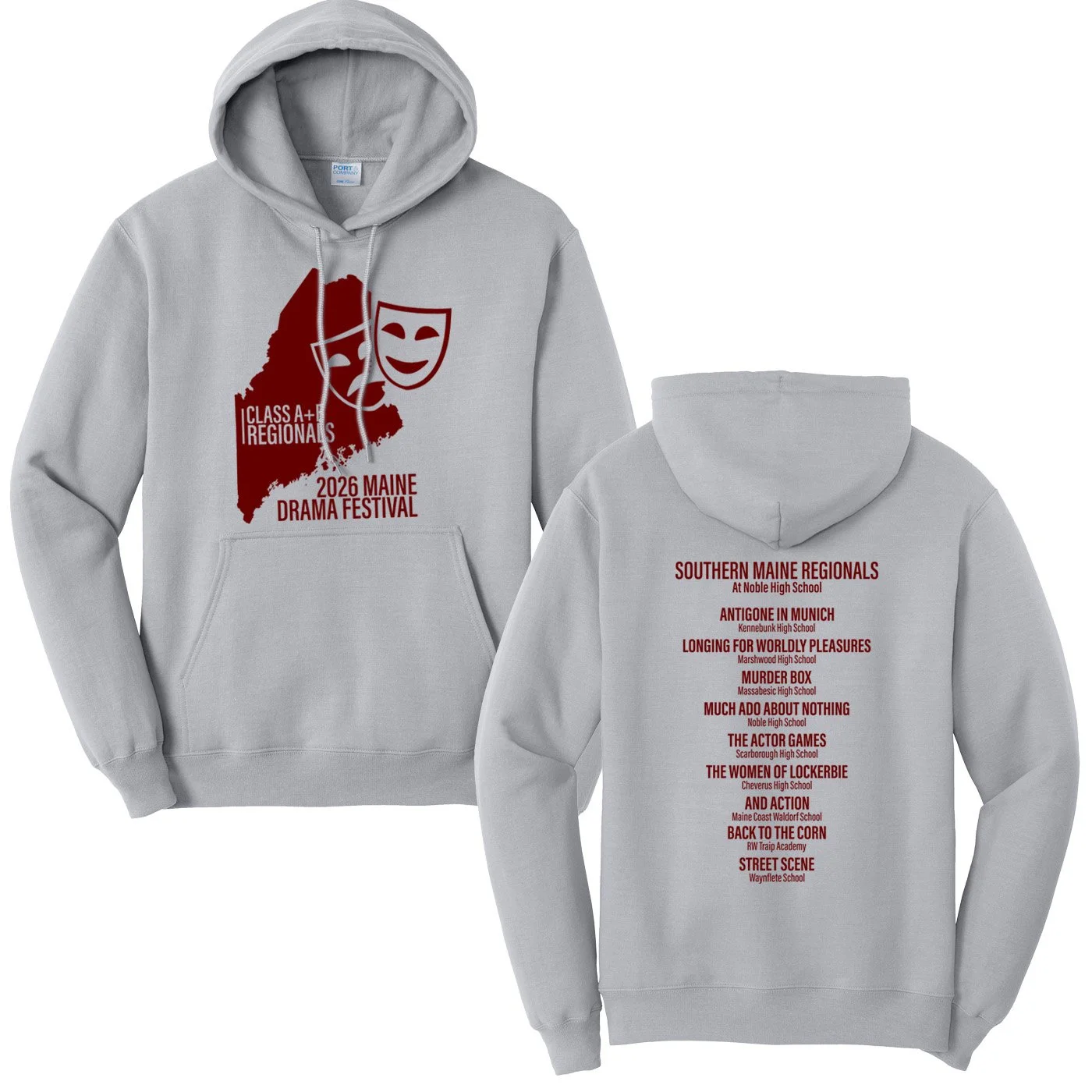 Maine Drama Festival - Noble Hooded Sweatshirt