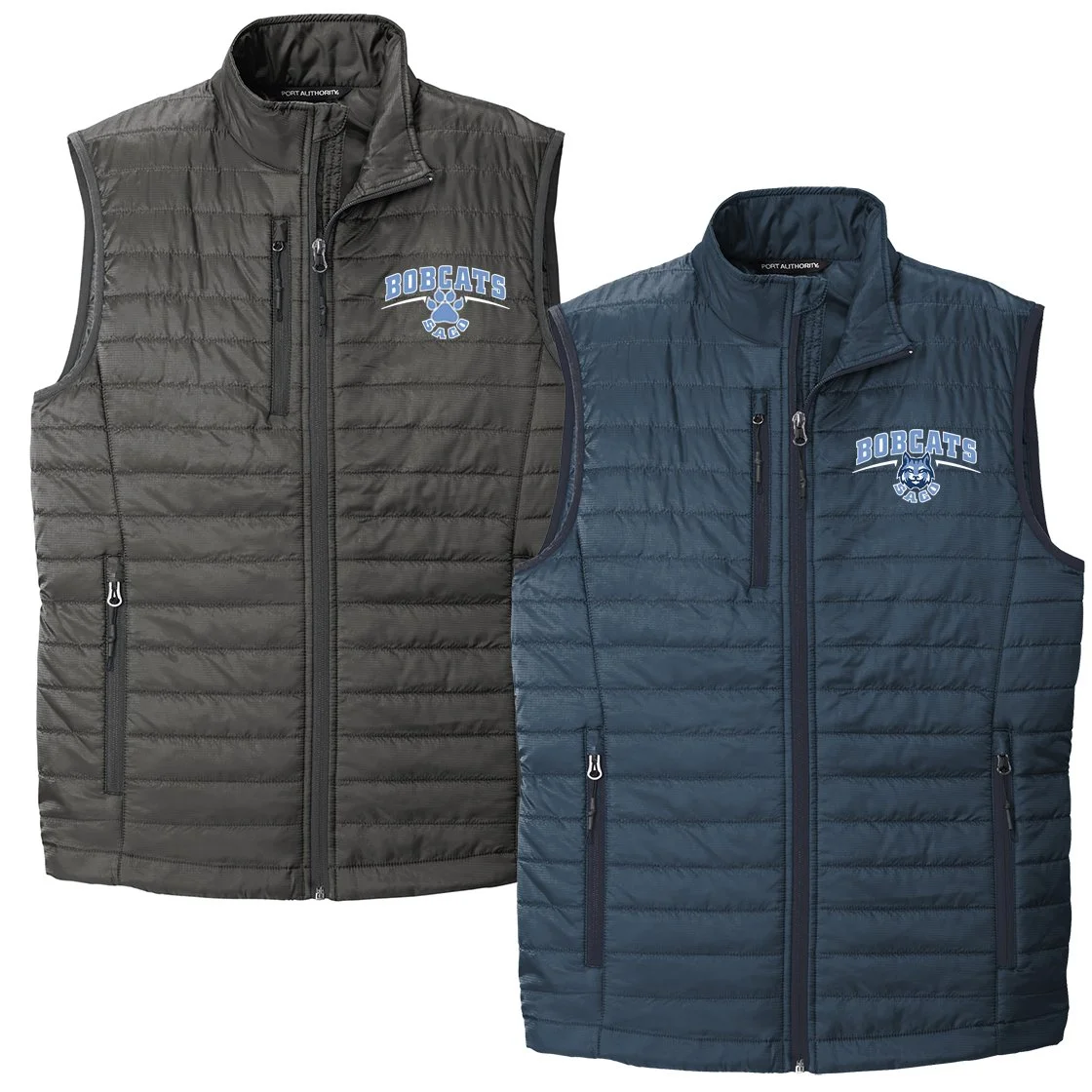 SMS Cross Country logo - Men's Puffy Vest