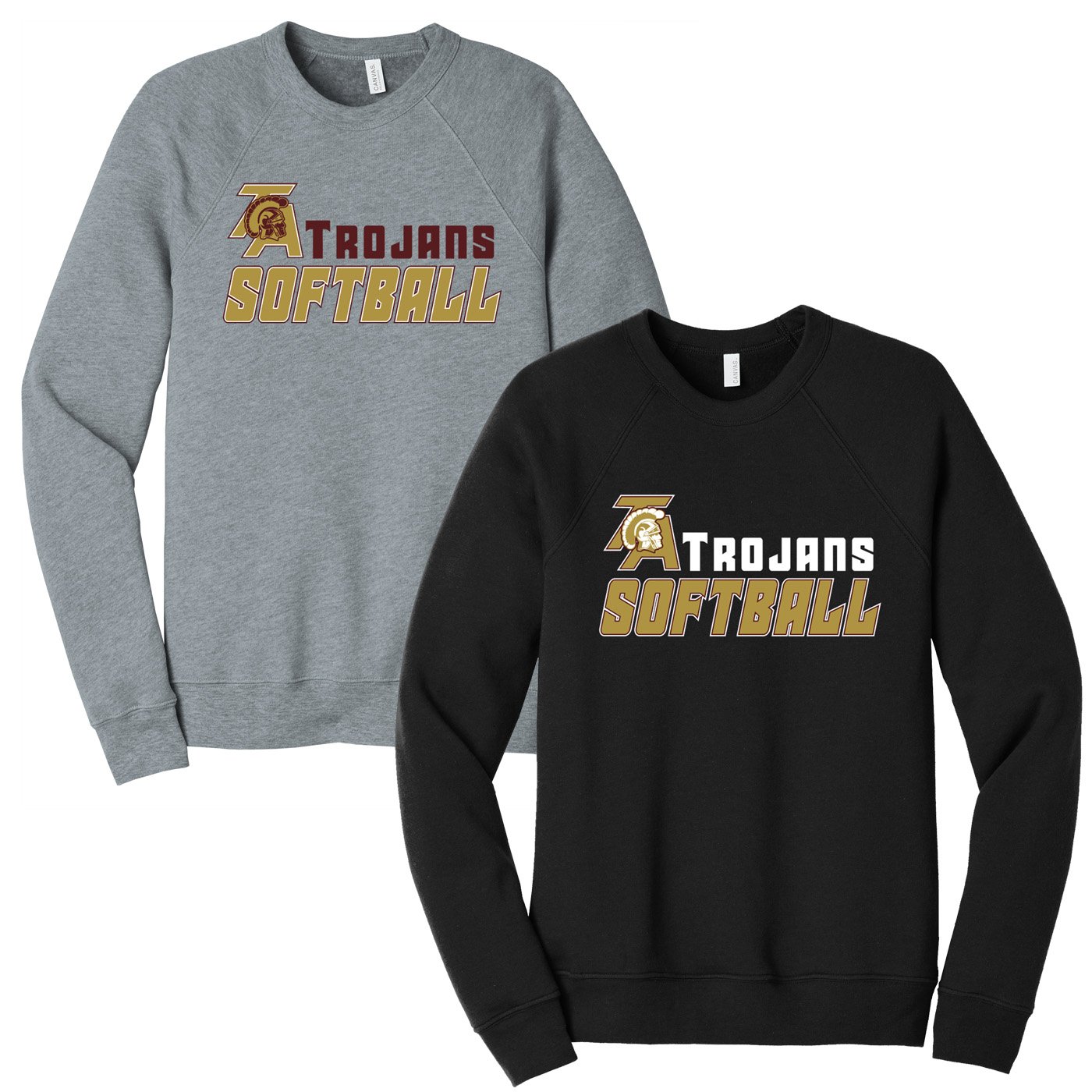 TA Softball Crewneck Sweatshirt