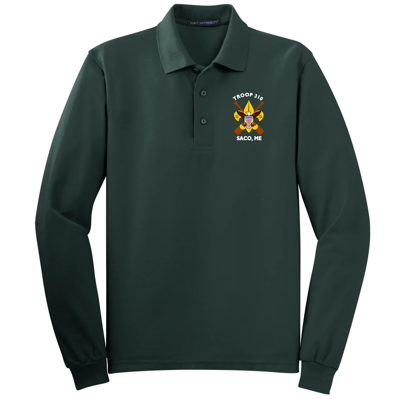 Troop 310 Long Sleeve Polo Shirt - Youth, Adult and Ladies