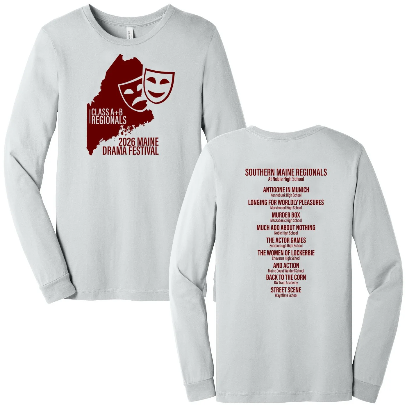 Maine Drama Festival - Noble Long Sleeve T-shirt