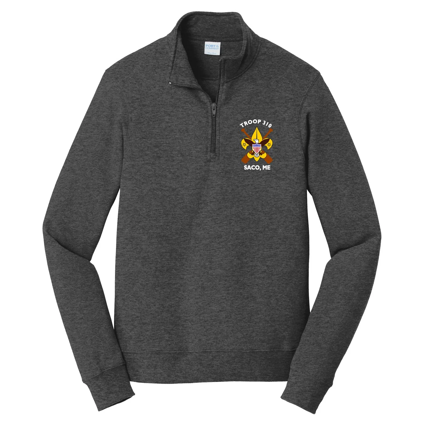 Troop 310 Quarter Zip Sweatshirt - Youth, Adult