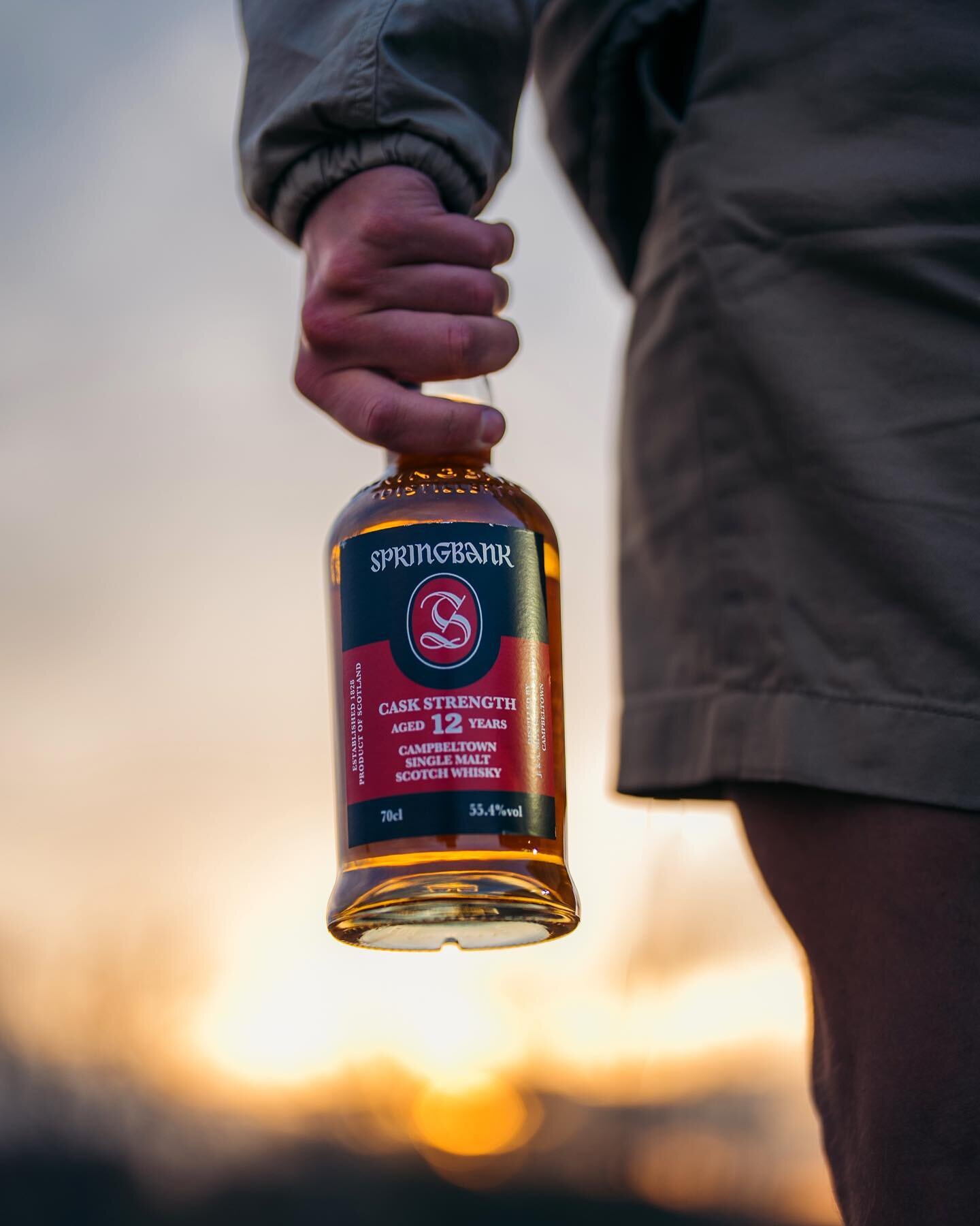 It&rsquo;s always a good day when you have a bottle of Springbank in your hand! 🥃😍