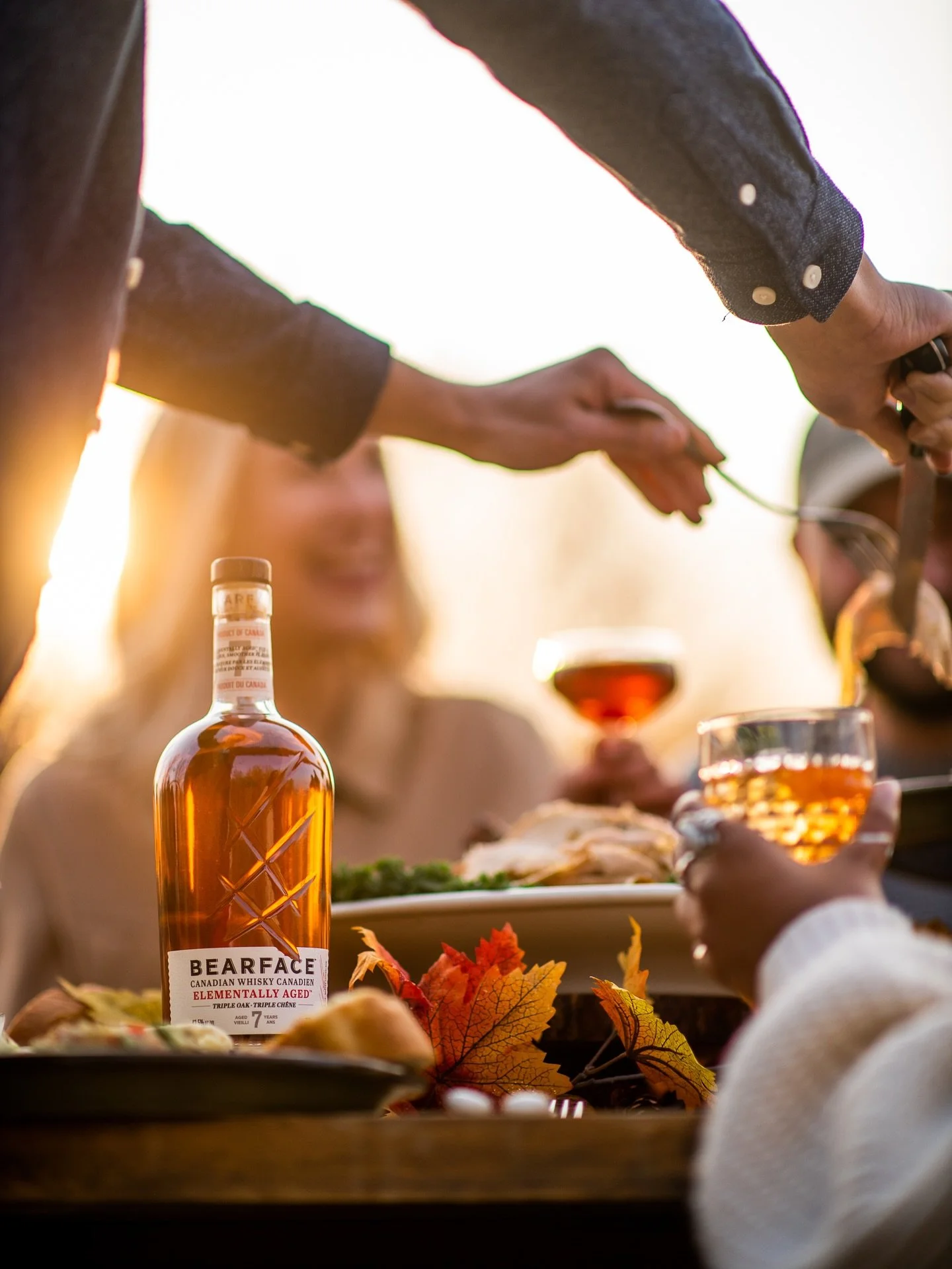 Celebrating thanksgiving this weekend with some tasty food, some Canadian whisky (naturally), and some great friends! Happy Thanksgiving! 🦃 🥃