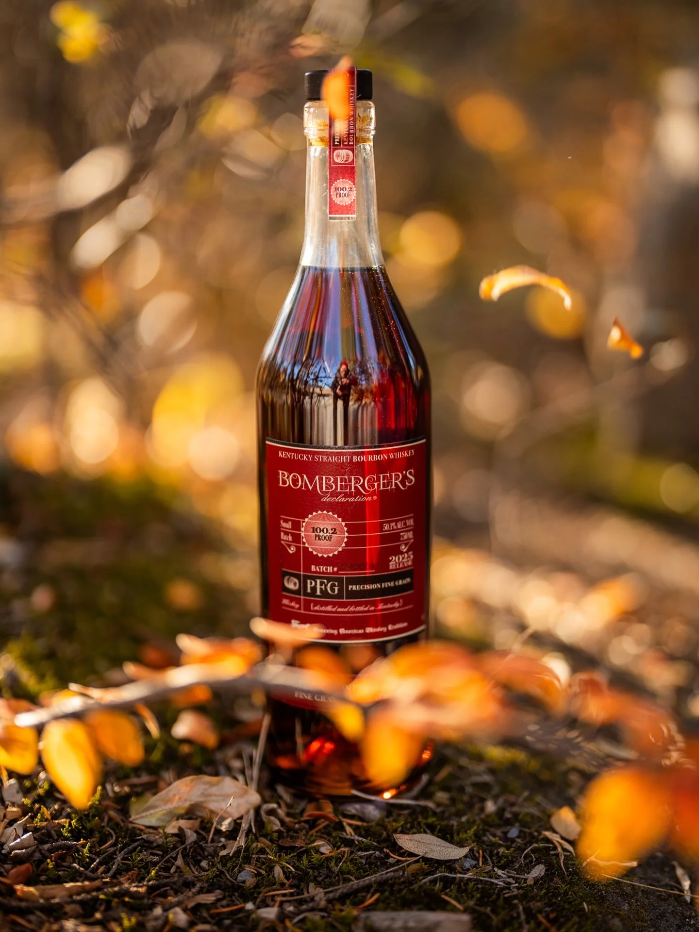 The year 2025 marks the first release of Bomberger&rsquo;s PFG (Precision Fine Grain) Kentucky Straight Bourbon. The focus is to be precise at every step of the Bomberger&rsquo;s PFG production process.

Bomberger&rsquo;s PFG is made by first aging K
