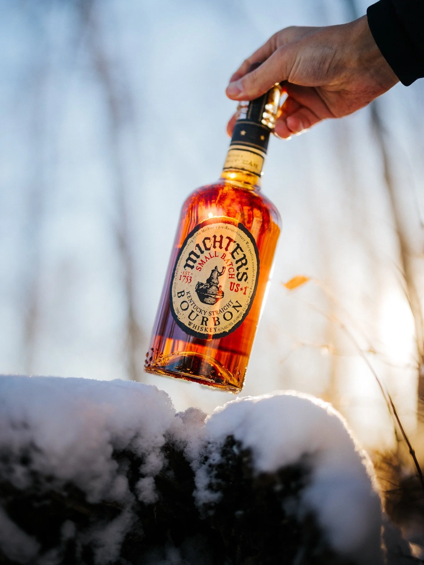 Making a little winter magic of our own with some @michterswhiskey