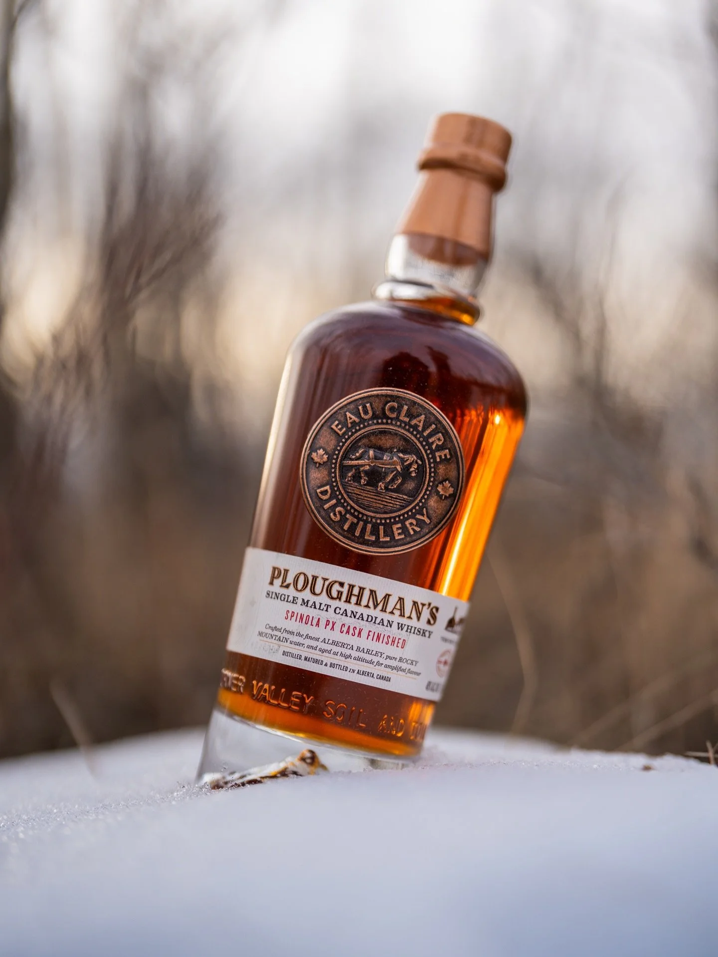 Born and raised right here in Alberta, this one hits a little closer to home. It&rsquo;s the all new Ploughman&rsquo;s Single Malt whisky from @eauclairedistillery, a distillery that just happens to be located about 35 minutes from our front door. It