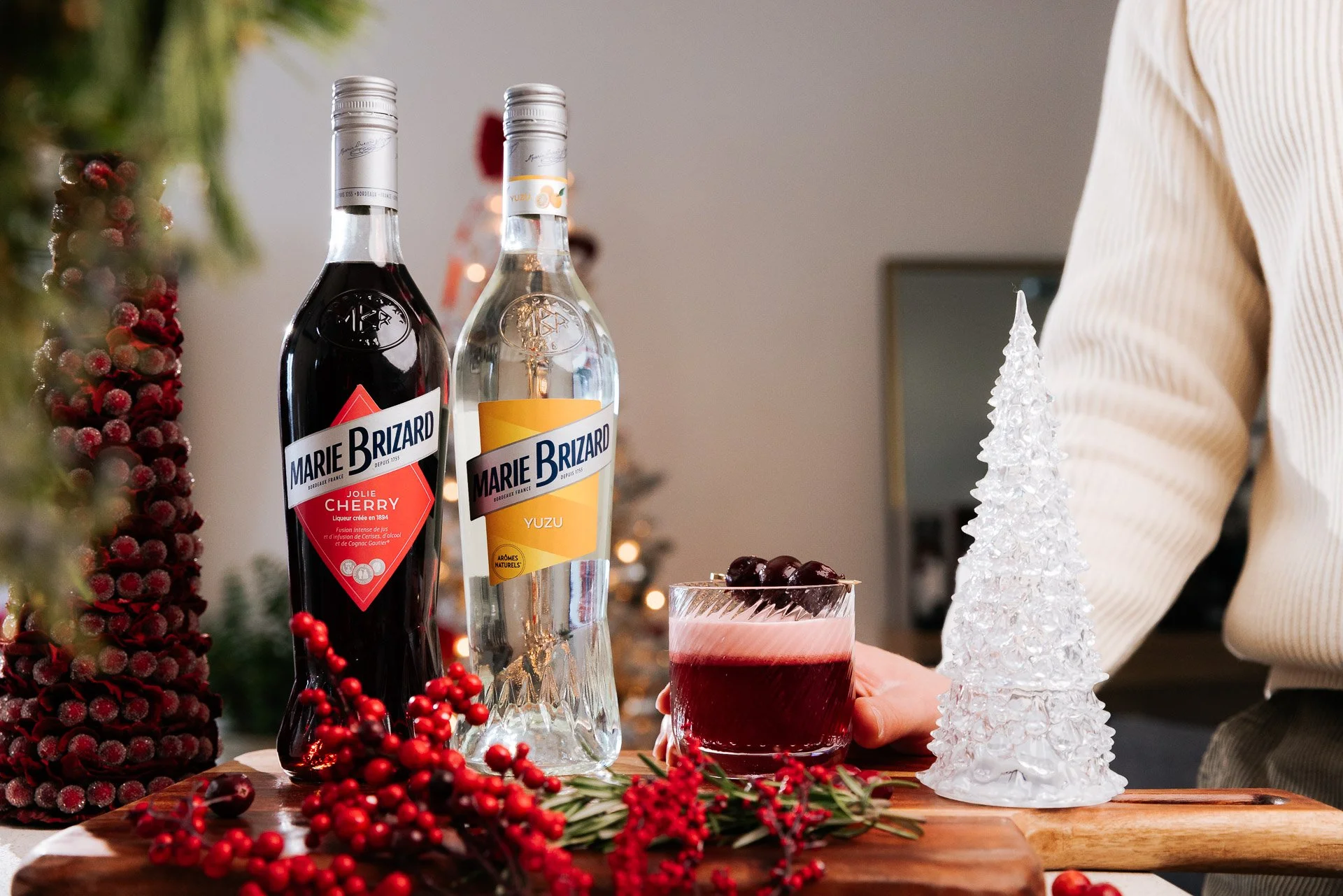 Marie Brizard Holiday Cocktails