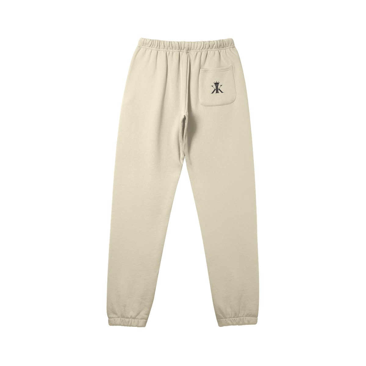 Crown - Tapered Sweatpants (Black Logo)