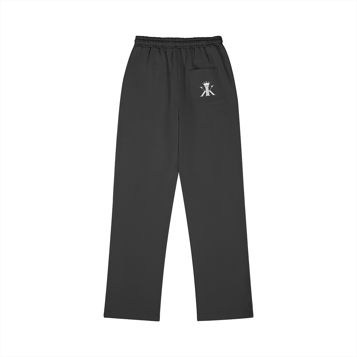 Crown - Relaxed Sweatpants (White Logo)
