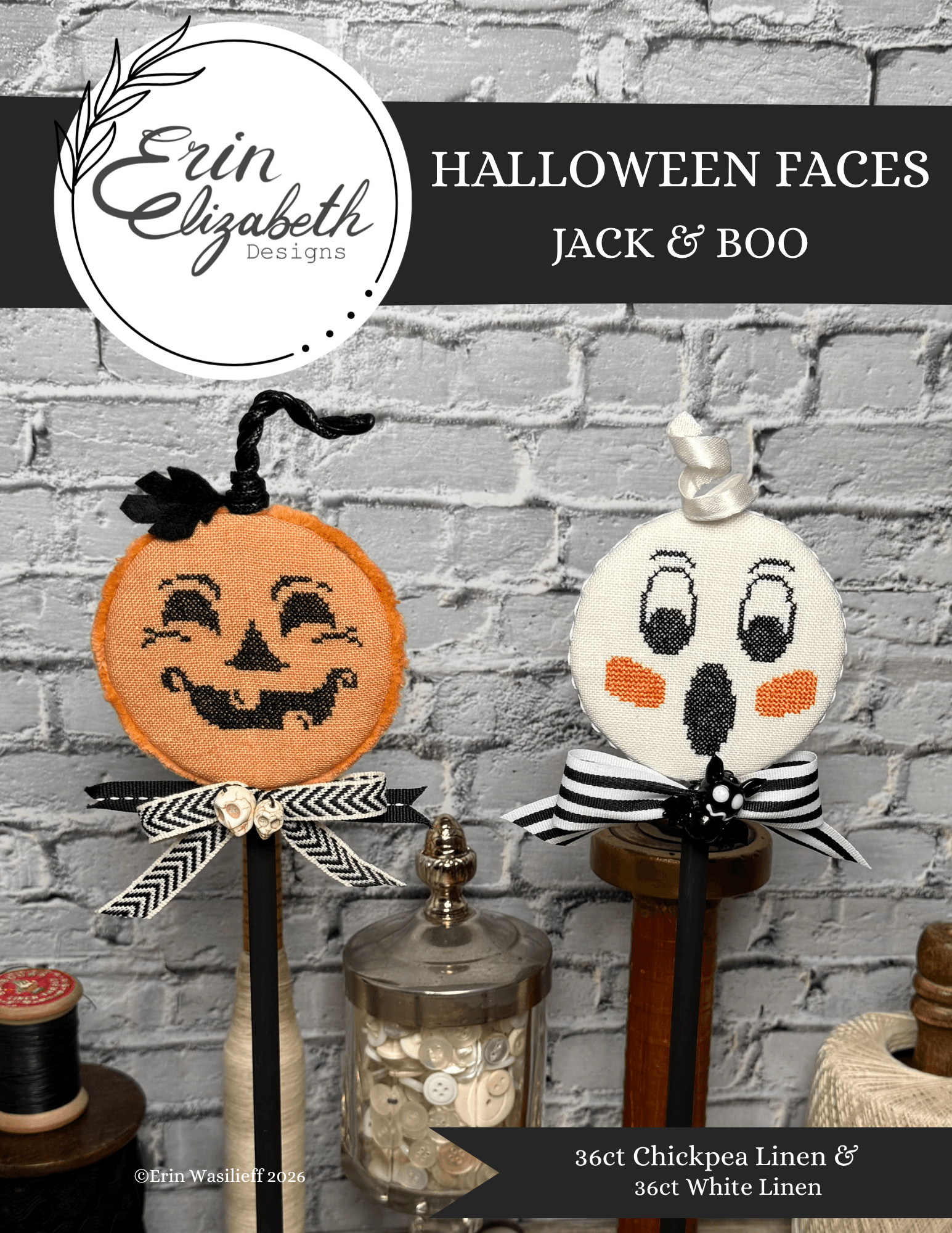 Halloween Faces - Jack & Boo