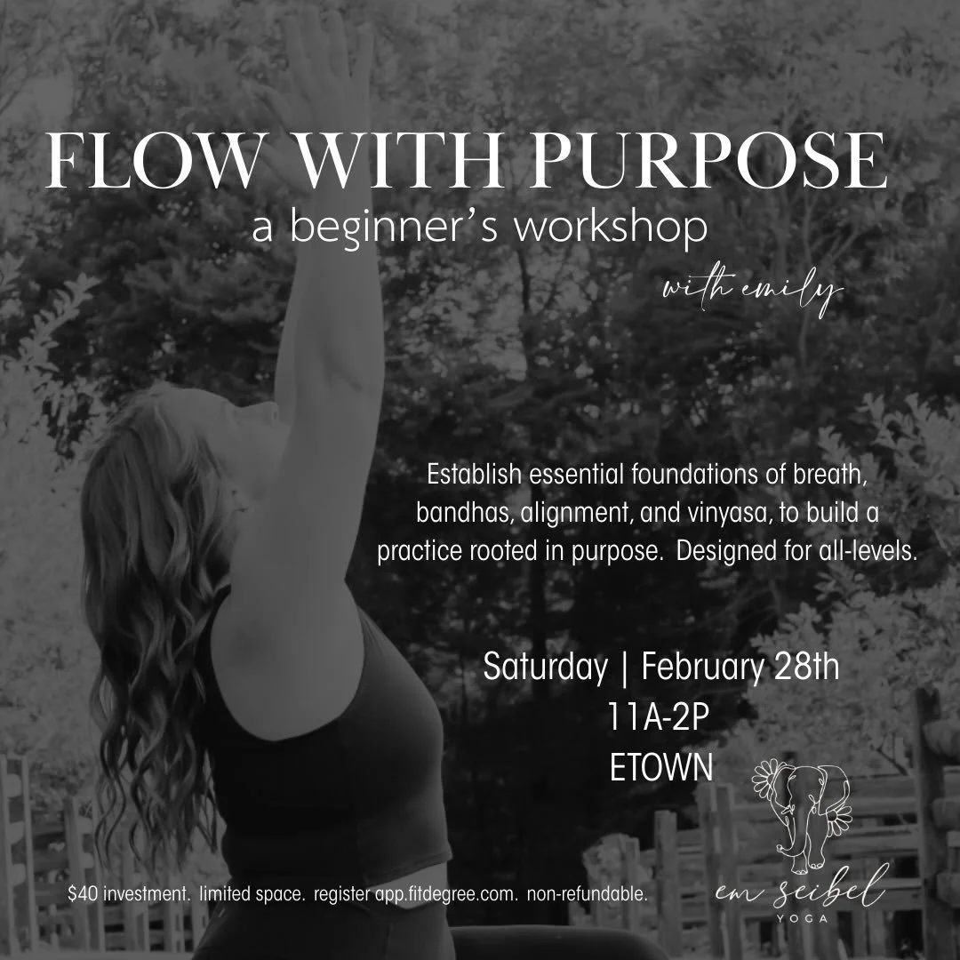 A Beginner&rsquo;s Workshop💫

&ldquo;Do you offer classes for beginners?&rdquo; 
&ldquo;How do I know if I am doing it the right way?&rdquo;
&ldquo;I want to learn more about the why.&rdquo;
&ldquo;I would love some personalized support.&rdquo;

Thi