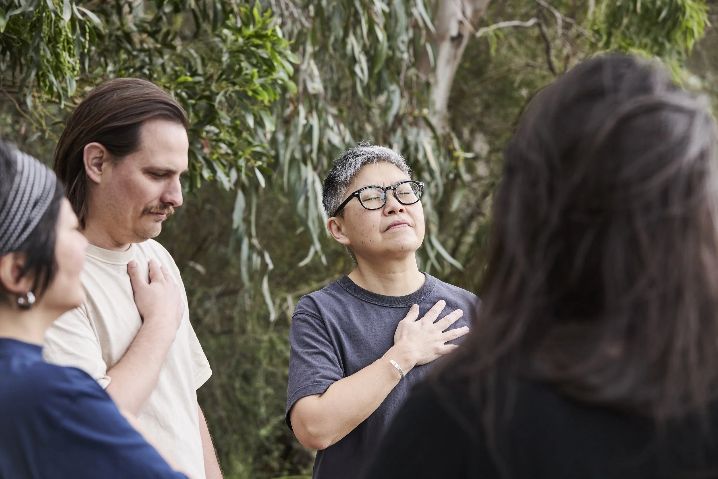 Meditation and mindfulness retreat photography 