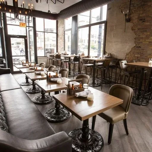 Interior of La Josie, a Chicago restaurant