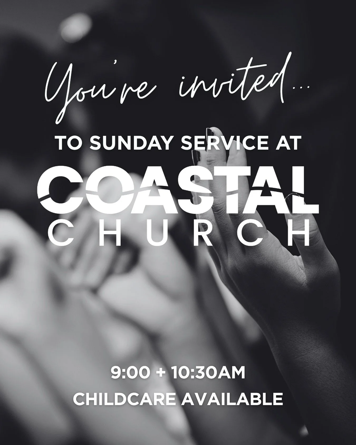 When Jesus said, &ldquo;Come and see,&rdquo; He was inviting people into something real. 🙏 
That&rsquo;s exactly what you&rsquo;ll find here: real faith, real people, real love. 💙

Join us at Coastal this Sunday! 
We can&rsquo;t wait to welcome you