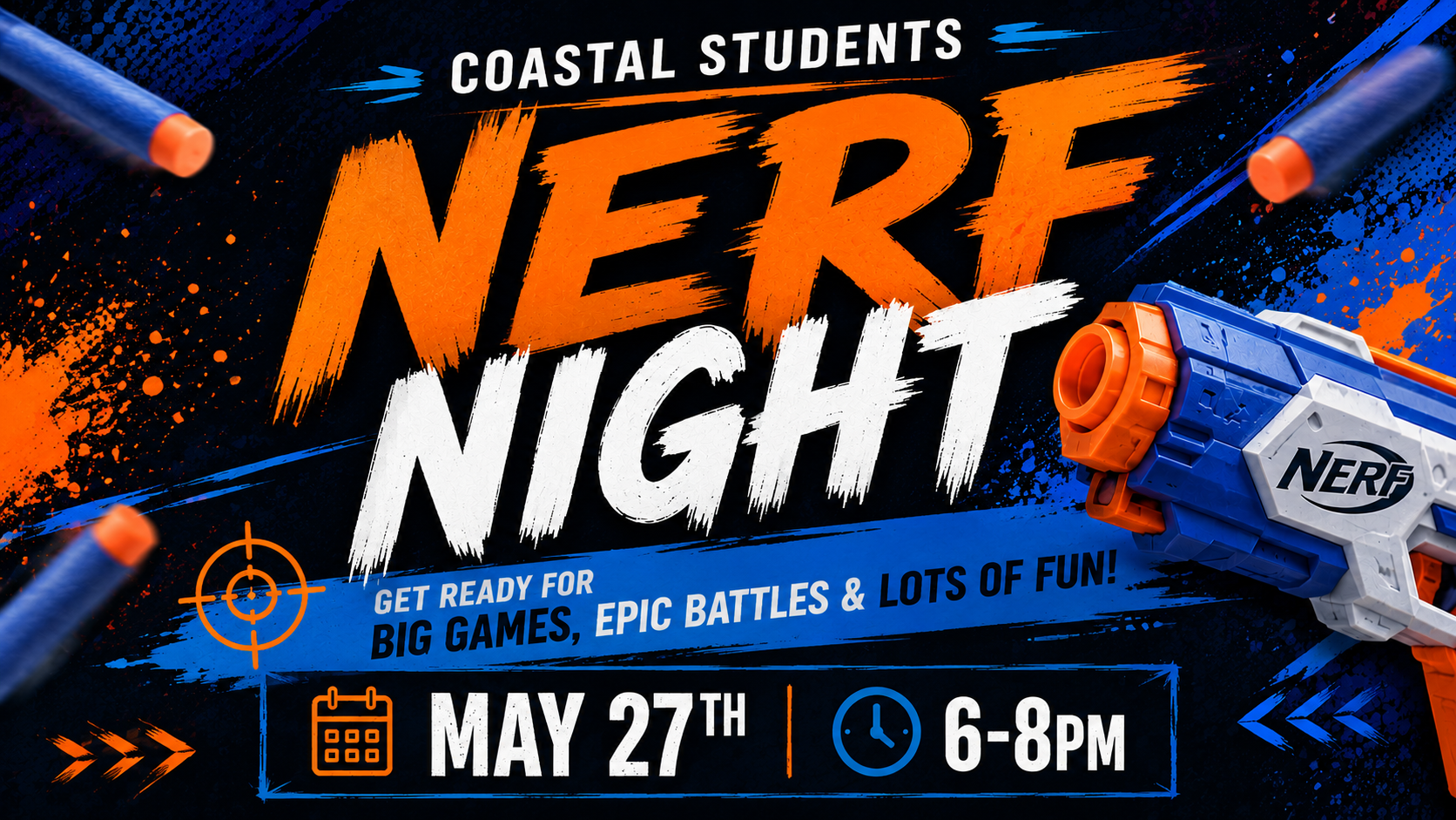 Coastal Students Nerf Night 
